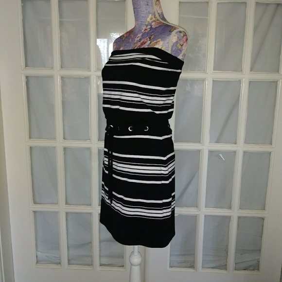 WHBM Strapless Dress/Swim Cover EUC - Picture 6 of 8